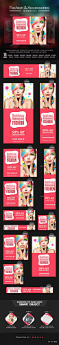 Fashion Banners - Banners & Ads Web Elements@北坤人素材