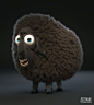 The Sheep, Fellipe Beckman : Quick project to test some Ornatrix settings and improve my workflow.