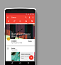 Google+ complete material redesign : My concept for the Material design overhaul of the Google+ app for Android.