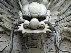 广州的龙雕像桌面壁纸龙年图说中国龙壁纸2：yearofthedragon1