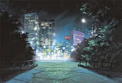 【微图秀】在我们慢慢逝去的时间里，我们曾经的小情怀随着时间的流逝慢慢逝去 - 绘画艺术 #插画# #采集大赛#
