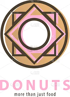 几何形状,蛋糕,食品,模板,糖果,多纳圈,甜点心,品牌名称,设计,午餐