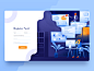 Registration form Header illustration : Hello everyone
just warming up in early 2019. I tried flat illustration style.

What do you think?  give your comments below and dont forget to check attachment.
Cheers.!!
----------

We are design...