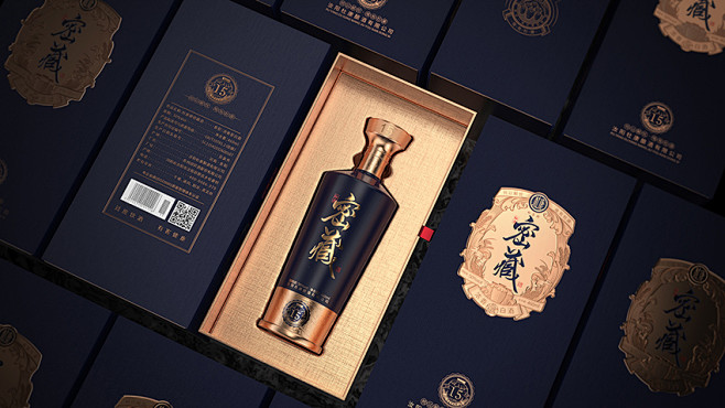 杜康品牌白酒包装设计-黑马奔腾