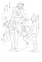 @图维画社  | 画师人体动态形态-基础线稿