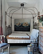 This is a more ornate version of my bed - and minus the fertile art too!