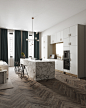 Kitchen - Private Client : Photorealistic Interior Kitchen CGI