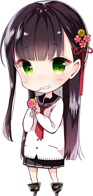 q版现代人物免扣皆