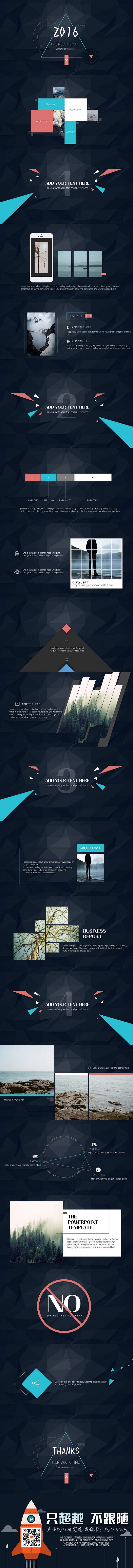 LowPoly#时尚#简约#欧美风#网页...