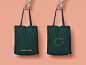 Some tote bag mock ups we did for Converge, a membership only co-working space. Full project is live over on our site!