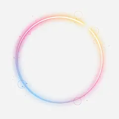 彩色光圈高清素材 个性 创意 圆形 娱乐 彩色光圈 炫光 免抠png 设计图片 免费下载