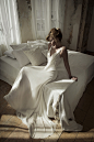 V领婚纱  蕾丝婚纱 Lihi Hod Spring 2014 Wedding Dresses