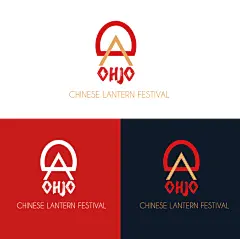 Ohio Chinese Lantern Festival LOGO by andrea woo俄亥俄州元宵灯笼节logo1