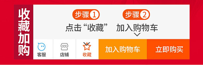 收藏加购