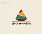 Spice Mountain香料山logo设计