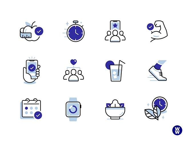 WeightWatchers Icons...