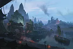 Chris Ostrowski 超美中国日式古风 仙侠风场景-场景概念-微元素Element3ds - Powered by Discuz!