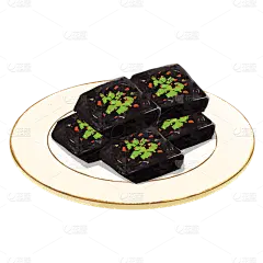 手绘-中式美食元素贴纸-臭豆腐