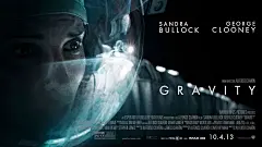 2013美国《Gravity 地心引力》奥斯卡奖最佳视觉效果#电影海报#