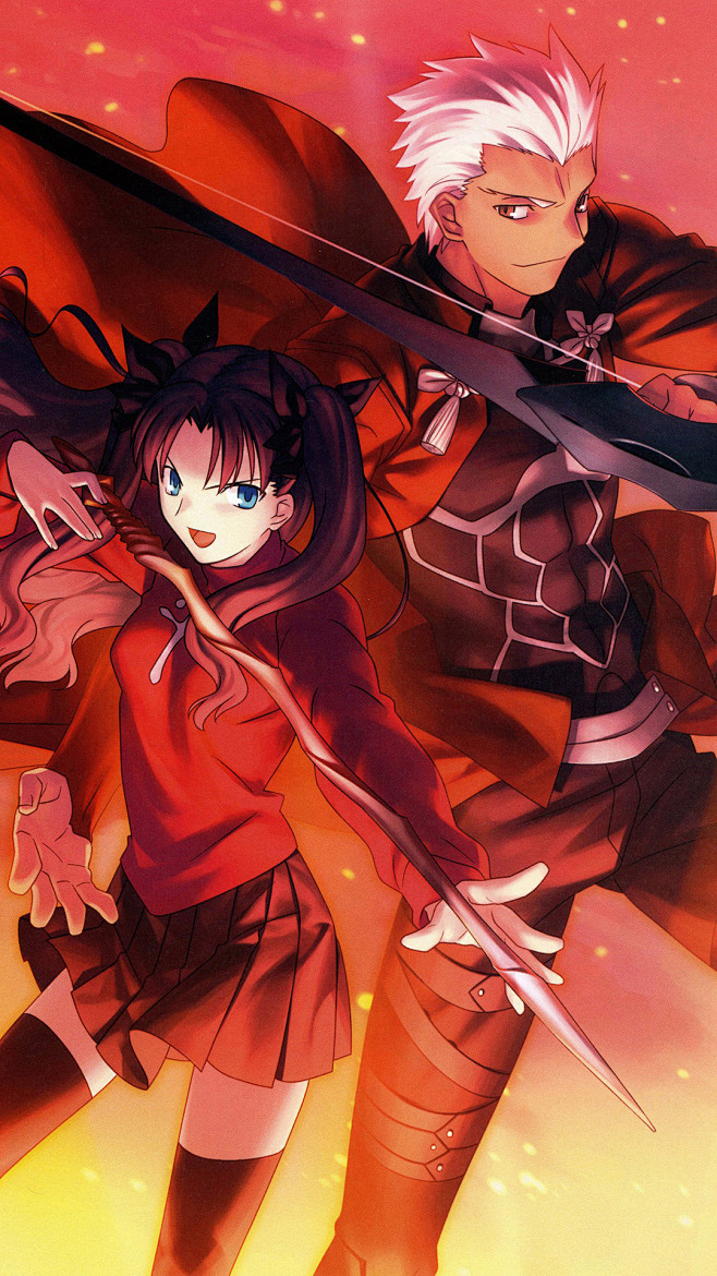 23:09:42fate stay night #插画#壁纸#6喜欢手机桌面_壁纸画板nagyo