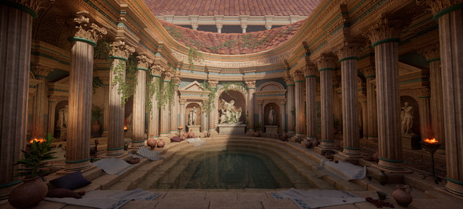 Neptune's Roman Bath...