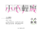 #字体秀#台北设计师Bohan Shih标准字体创作个展《瀚字選》，图片记录造字笔画技巧与规范。建议保留学习