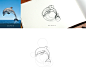 Wild Lines : Animal Logos Vol 1 : This is a personal project I always wanted to do - learn better form , structure and balance in graphic design through the study of animal forms, and creating simple yet elegant and colourful designs using circle geometry