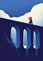 Illustration showcasing this artists portfolio