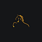 logo horse icontemplet vector animal strong