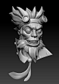 Doctor Motus headsculpt, Dilan Senaratne : I found an illustration of this character on Matias Tapia's Art Station and decided to sculpt the head<br/>Original Character can be seen here:<br/><a class="text-meta meta-link" rel=&