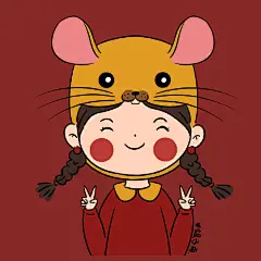 2020年鼠年情侣头像情侣壁纸，还是一如既往的俗气，要暴富要发财