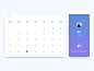 Daily UI 1 # Calendar