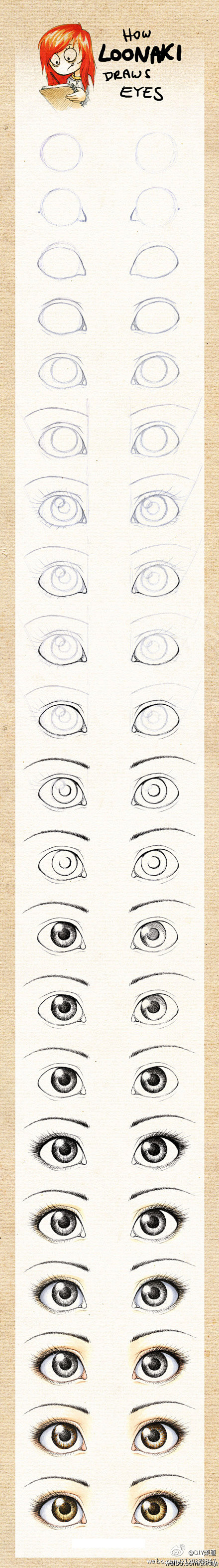 学画眼睛