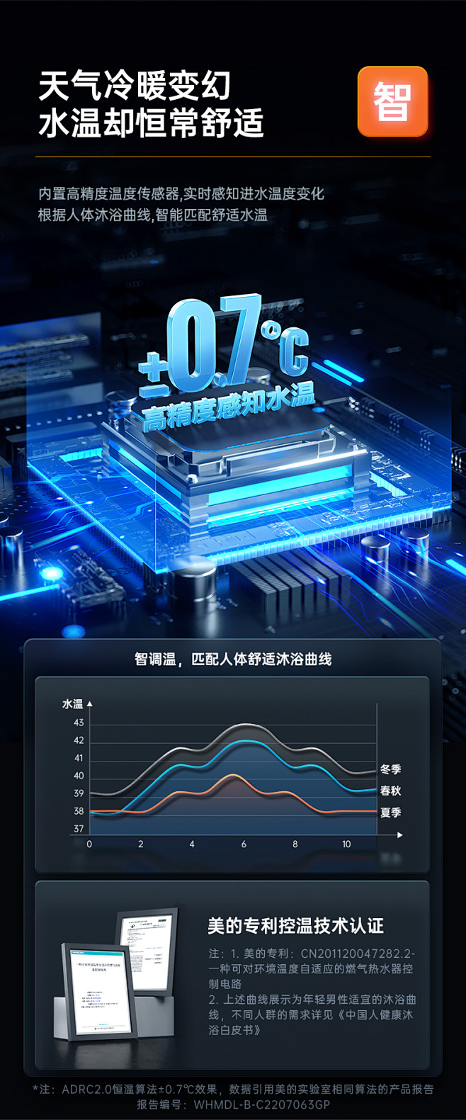 【一级零冷水】美的壁挂炉天然气家用采暖炉...