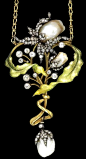 Art Nouveau Necklace by Guillemin Frères