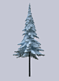 ArtStation - Snow-covered Trees, Alen Vejzovic