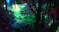 Magic swamp, Tiago Sousa : Trying to improve details and rendering skills.