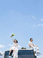 【大理旅拍】--蓝天 白云 苍山 花 海 -婚纱摄影案例【婚礼纪】