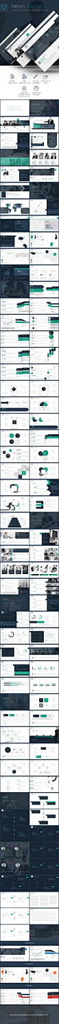 Neron Powerpoint Presenatation Template - Business PowerPoint Templates