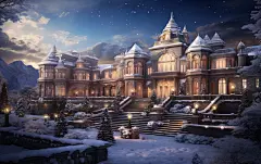 古风建筑3d建筑素材图片现代建筑