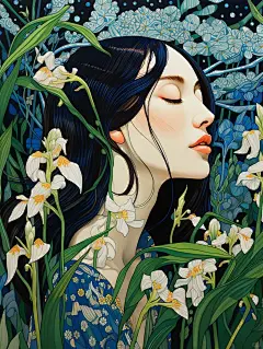 绝美侧颜·铃兰花开的季节