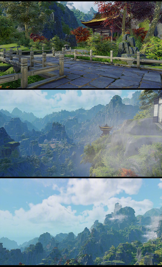 剑三场景原画图伊吹鸡腿子