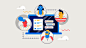 ILLUSTRATION  graphic design  Website UI ux Startup design