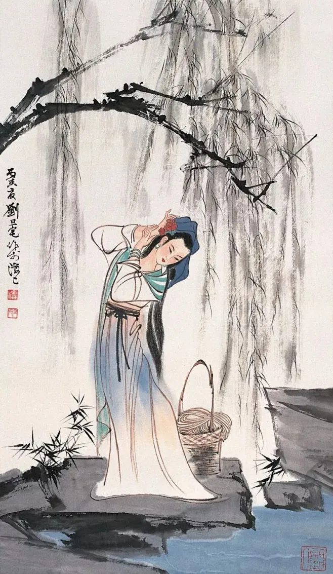 一位创作“小人书”的“大画家”（120幅）_刘旦宅 : 解放后，刘旦宅在家乡已小有名气，1951年到上海，为私营大中国图画出版社画书籍插图 ...