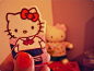 粉粉的hello kitty