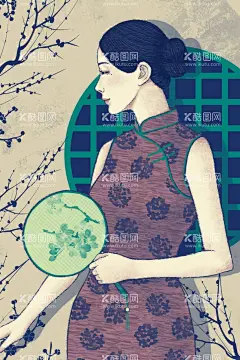 古典旗袍美女  - 源文件下载【酷图网】古典旗袍,卡通美女,装饰画,美容院,会所壁画,中式餐馆,火锅店墙画,民国服饰,旗袍风韵,民国美女,古典美女,手绘美女,电影院,留声机,复古插画包装,形象画格调,民国生活,国潮,旗袍,复古,手绘,民国,美女,古典,美人,老上海风情,设计,文化艺术,国潮人物,美妆设计,商业广告,复古包包,胭脂,香水,