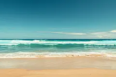 沙滩自然风景壁纸
