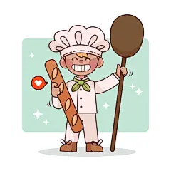 卡通手绘律师消防员烘焙厨师工人矢量职业人物形象插画ai设计素材-淘宝网