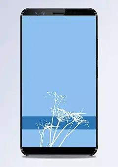 蓝色小清新蒲公英H5背景|蓝色,小清新,蒲公英,简约,文艺范,壁纸,手机端,H5背景,蒲公英背景,清新蓝色,蓝色背景