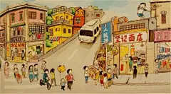 手绘广州美食记 满满的都是回忆